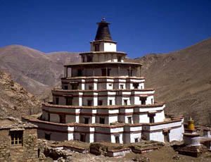 Great Jonang stupa or  Kumbum - courtesy Don Croner
