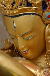 Red, right desire face of Kalachakra