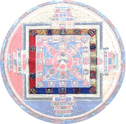 The Kalachakra Mind Mandala; from www.tibetart.com