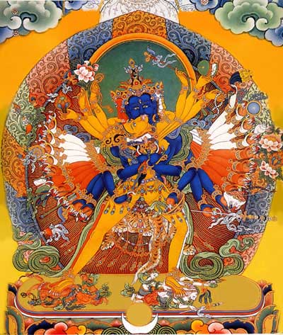 Kalachakra and Vishavamata from www.tibetdomani.com