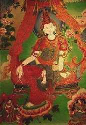 King Pundarika; from www.tibetart.com